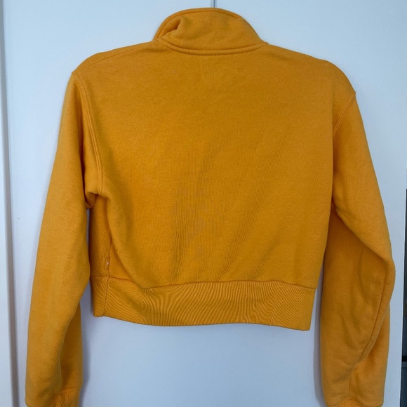 TNA Yellow Cropped Sweater - Picture 2 of 3